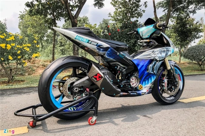 Yamaha Exciter độ phong cách Ducati Panigale V4 của biker Quảng Ngãi ảnh 18