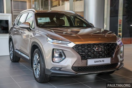 2020 Hyundai Santa Fe chất lừ, giá khởi điểm từ 909 triệu đồng