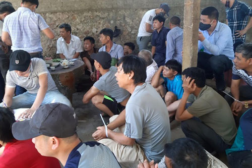 Nghệ An: Sới gà với 27 đối tượng tham gia bị triệt phá