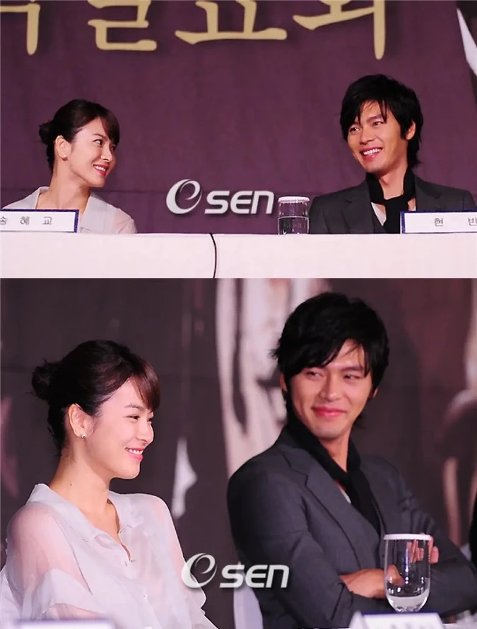 Cách Hyun Bin nhìn Song Hye Kyo cũng khiến nhiều người tò mò về tình cảm thực anh dành cho người con gái ấy.