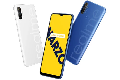 Realme Narzo 10A có 2 màu xanh dương và trắng. Vào ngày 22/5, Narzo 10A chính thức được lên kệ tại Ấn Độ với giá 8.499 Rupee (tương đương 2,63 triệu đồng).