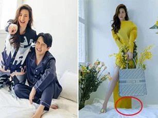 'Bà bầu' Đông Nhi bị soi lỗi photoshop: Tay to như vận động viên, một bên chân bỗng dưng biến mất