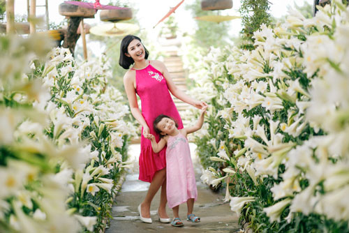 Hoa hậu Ngọc Hân bày tỏ mong muốn sinh con gái