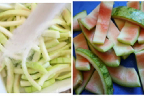 Ăn dưa hấu ai cũng vứt vỏ đi mà không biết làm điều này sẽ có ngay bài thuốc quý từ vỏ dưa