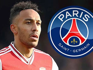 PSG chi 30 triệu bảng cho 1 năm hợp đồng còn lại của Aubameyang