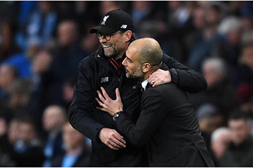 Klopp thích cách ăn mặc sang trọng của Guardiola