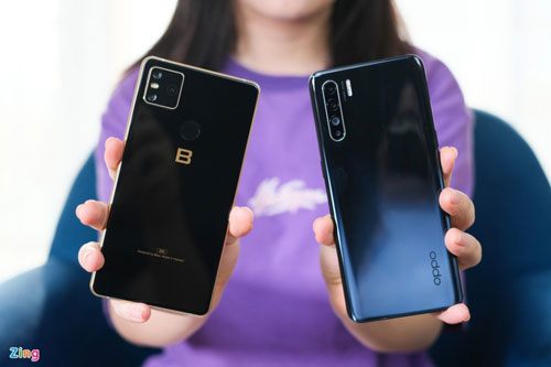 So sánh Bphone B86 với Oppo Reno 3