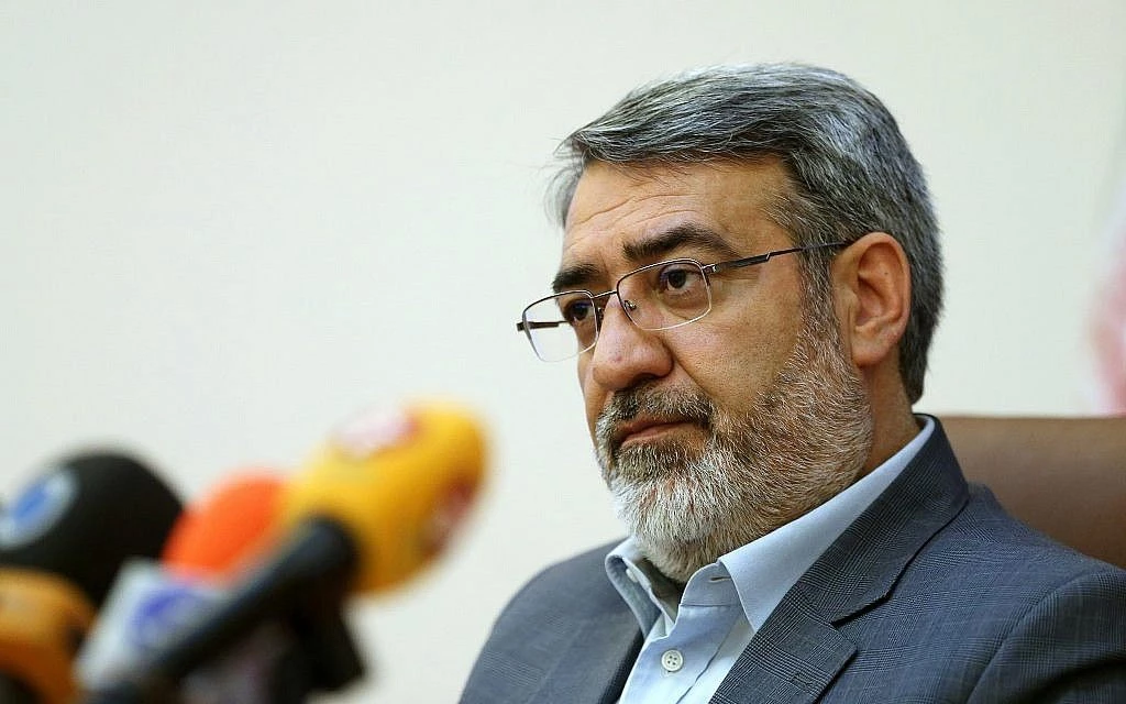 Bộ trưởng Nội vụ Iran Abdolreza Rahmani Fazli nằm trong danh sách các cá nhân, thực thể Iran bị Mỹ áp lệnh trừng phạt. (Nguồn: AP)