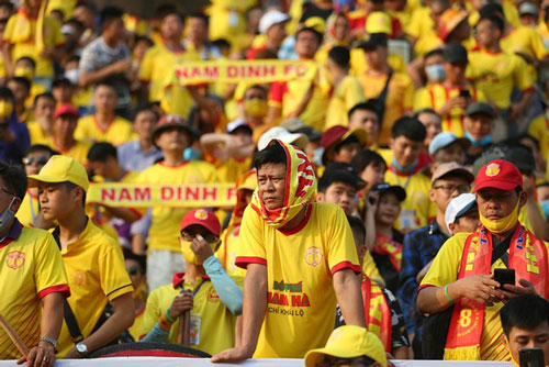 Không khí sôi động trước đại chiến Nam Định - HA Gia Lai