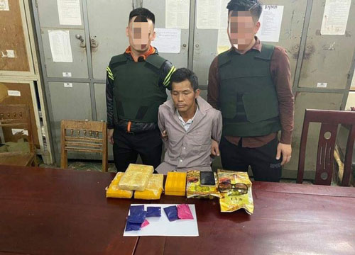 Nghệ An: Bắt giữ đối tượng tàng trữ số lượng ma túy lớn