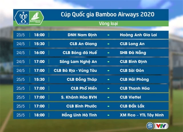 Lịch thi đấu Cúp Quốc gia 2020: Tâm điểm DNH Nam Định – Hoàng Anh Gia Lai - Ảnh 1.