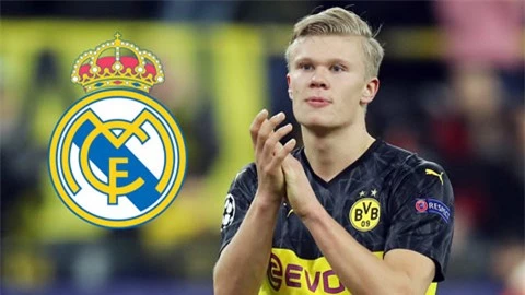 Real đưa danh sách 7 cầu thủ cho Dortmund chọn kèm tiền để đổi lấy Haaland