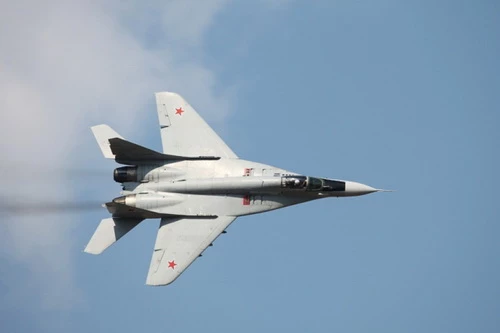 Tiêm kích MiG-29 vừa xuất hiện tại Libya được cho là của Belarus. Ảnh: Avia-pro.