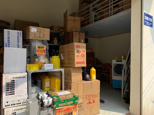 Hải Phòng: Tạm giữ lượng lớn nguyên liệu và máy pha chế trà sữa và nước trái cây