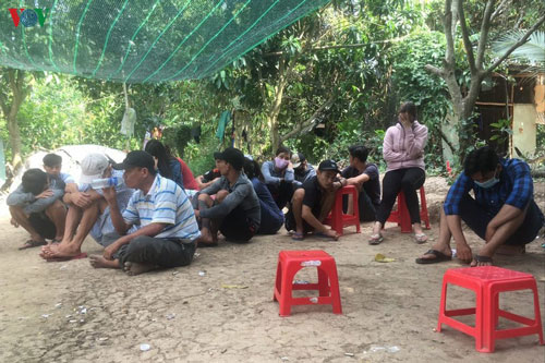 Tiền Giang xử lý 23 đối tượng nam nữ tổ chức, tham gia cờ bạc