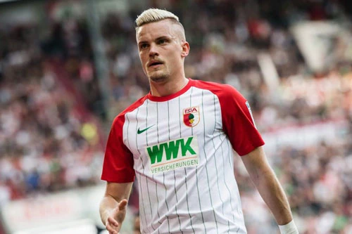 =1. Philipp Max (Augsburg - 7 bàn thắng).