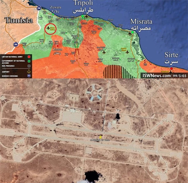 6 MiG-29 và 2 Su-24 Nga tới Libya: Đập tan âm mưu thiết lập Khmeimim thứ 2 của Thổ? - Ảnh 2.