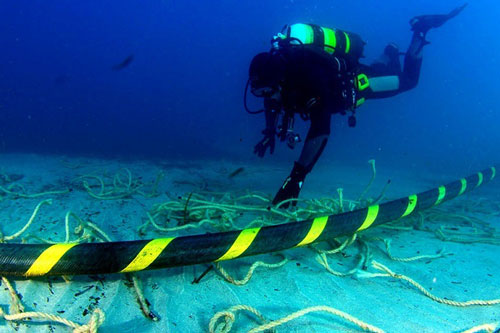 Thêm một tuyến cáp quang gặp sự cố