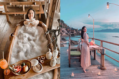 Cuộc sống sung sướng như "bà hoàng" của Bảo Thy khi lấy chồng đại gia: Tròn 6 tháng nghỉ đi diễn, tập trung du lịch sang chảnh