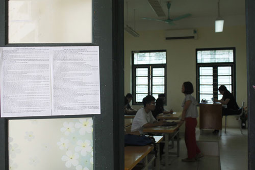 Kỷ luật cực nghiêm với thí sinh bị đình chỉ thi năm 2020