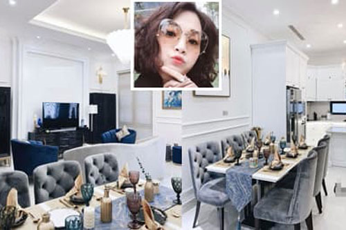 Hé lộ không gian sang trọng trong biệt thự của hot girl đời đầu Ngọc Mon