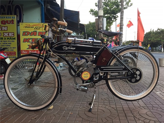 45 triệu chơi xe đạp hoài cổ Craftsman 1924, chất chơi dân Đồng Tháp