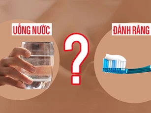 Sáng ngủ dậy nên uống nước trước hay đánh răng trước? Câu trả lời đơn giản nhưng có đến 90% người sai