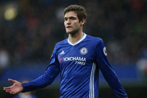 =9. Marcos Alonso (Chelsea - 4 bàn thắng).