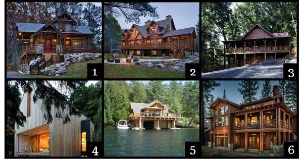 Bạn chọn ngôi nhà gỗ nào?