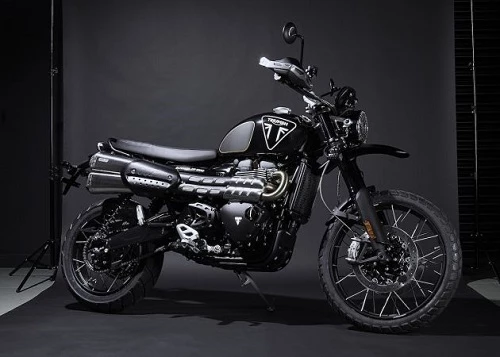 2020 Triumph Scrambler 1200 Bond Edition.