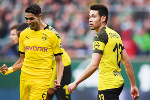 Dortmund "bay" trên "đôi cánh" của Guerreiro và Hakimi
