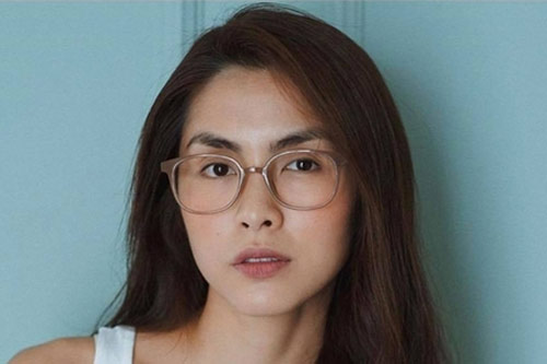 Diễn viên Tăng Thanh Hà trông đầy đặn hơn sau khi tăng 5 kg