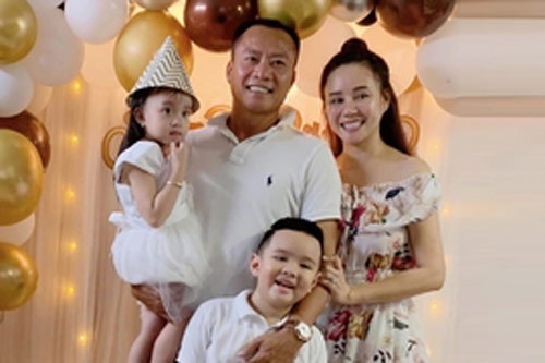 Vy Oanh mừng sinh nhật chồng đại gia