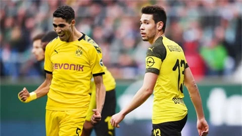 Dortmund bay trên đôi cánh Guerreiro - Hakimi