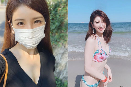 Cô gái Nhật Bản bất ngờ nổi tiếng với bức ảnh đeo khẩu trang