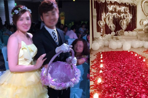 Cưới được vợ trẻ, chú rể đầu tư đặt hẳn váy thiết kế riêng tặng cô dâu vậy mà đêm tân hôn vẫn bị tháo trả nhẫn vì câu: "Ngậm tiền rồi thì nhớ giữ miệng"