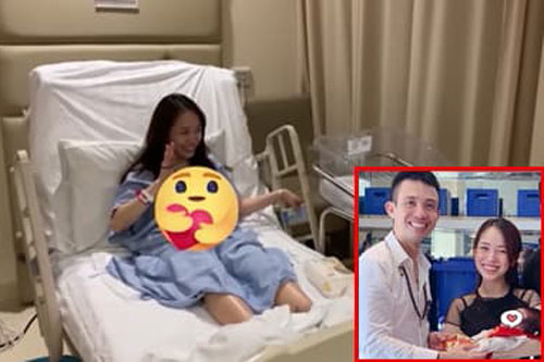 Con gái đại gia Minh Nhựa lần đầu kể hành trình đi đẻ: 'Đau đến chảy nước mắt, đau muốn bẻ gãy thành giường...'