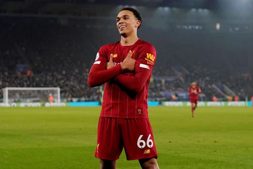 10. Trend Alexander-Arnold (Liverpool - Giá trị chuyển nhượng:99 triệu euro).