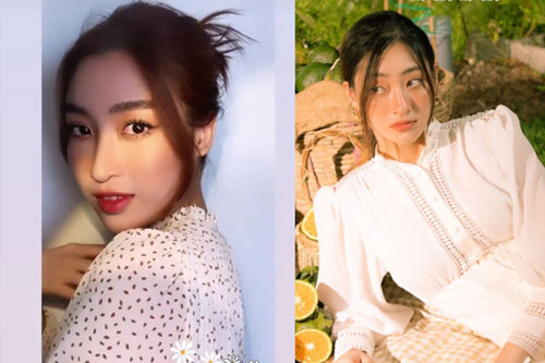 Hoa hậu Mỹ Linh và Thùy Linh cùng để một kiểu tóc, dân tình chắc sẽ "lú" vì họ giống nhau như hai giọt nước