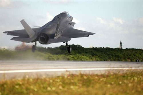 F-22 và F-35 rơi cùng khu vực cách nhau vài ngày