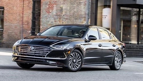 2020 Hyundai Sonata Hybrid.