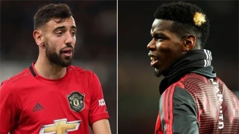 CĐV M.U nói gì khi Pogba và Fernandes tập luyện cùng nhau?