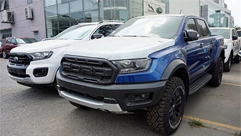 Ford Ranger Raptor 2020 thiết kế siêu hầm hố, giá rẻ bất ngờ 'đấu' Mitsubishi Triton