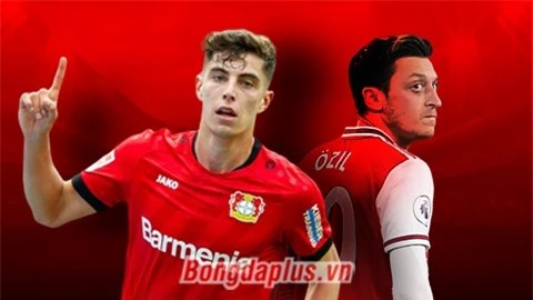 Kai Havertz là phiên bản nâng cấp của Oezil