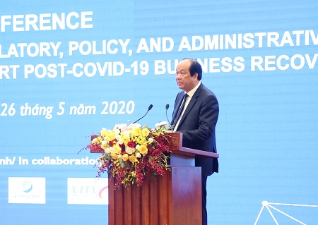 Tiếp tục tinh thần giúp DN thích ứng trước tác động mạnh mẽ từ Covid-19 