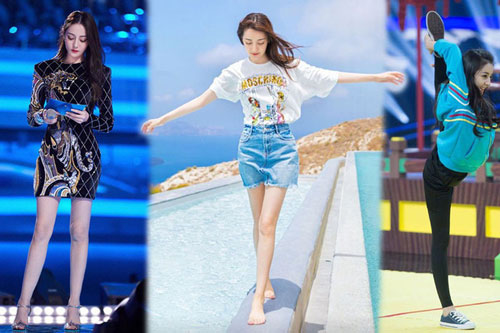 Top 9 mỹ nhân Hoa Ngữ sở hữu đôi chân cực phẩm: Gọi tên Dương Mịch, Địch Lệ Nhiệt Ba