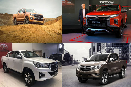 4 xe bán tải rẻ nhất tại Việt Nam