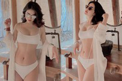 Tung ảnh bikini, vợ cũ Việt Anh bất ngờ được khen 'ăn đứt' Ngọc Trinh