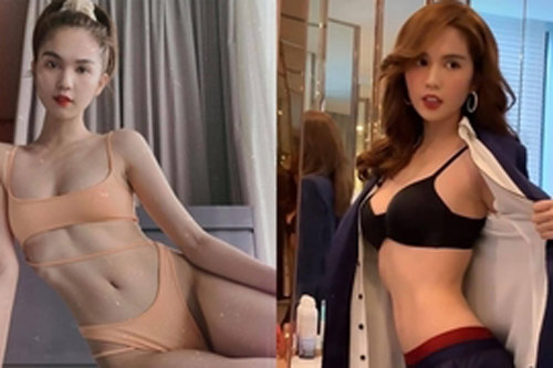 Ngọc Trinh tự hào thân hình 49 kg