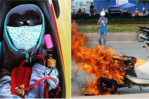 Tiện mấy cũng tuyệt đối không được để vật này trong cốp xe, cẩn thận kẻo xe nổ tung lúc nào không biết